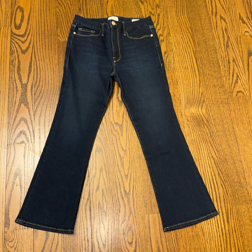 Frame Denim Women's Le Crop Mini Bootcut Jeans - Picture 4 of 11